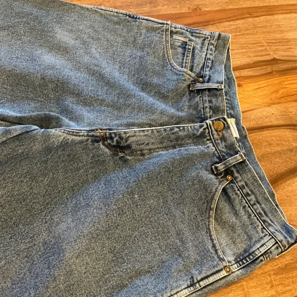 Bear River Workwear Men's Blue Denim Flannel Lined‎ Jeans Size 34x30